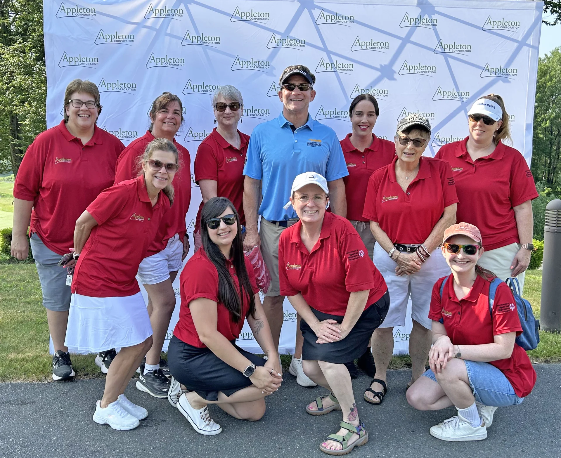 Special Olympics volunteers